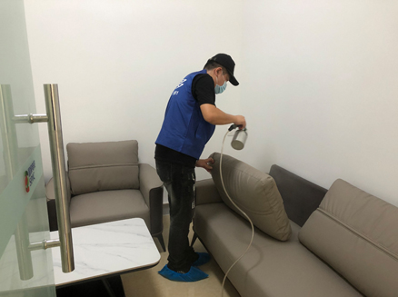 福州上門除甲醛公司案例：銀行