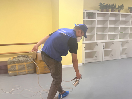 福州甲醛檢測治理案例：體育館